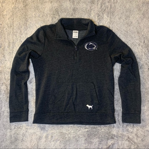 ✨ SOLD ✨ PINK Victoria’s Secret | PSU Half-Zip - Picture 1 of 2